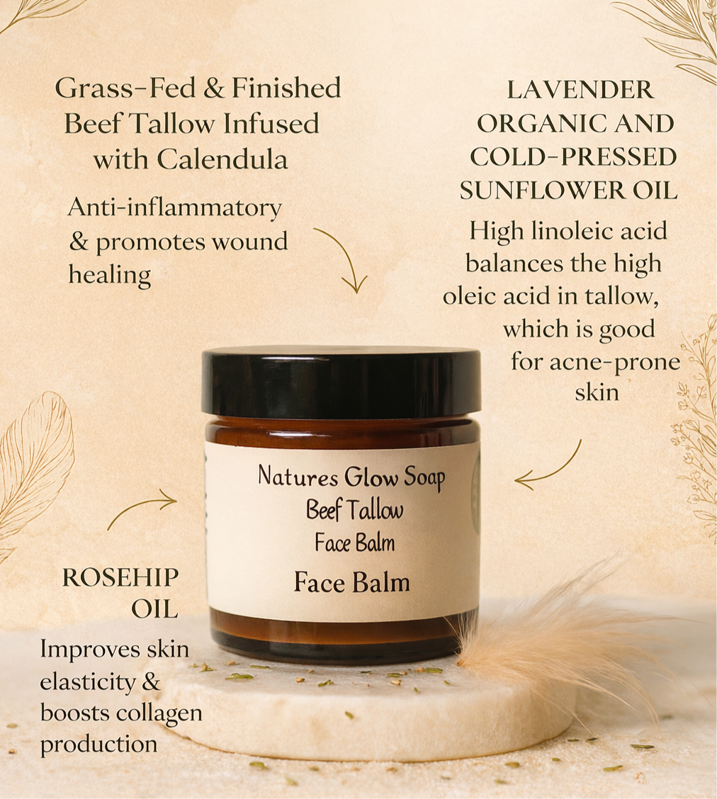 Blemish Blend Calendula Infused Face Balm for Acne Prone Skin