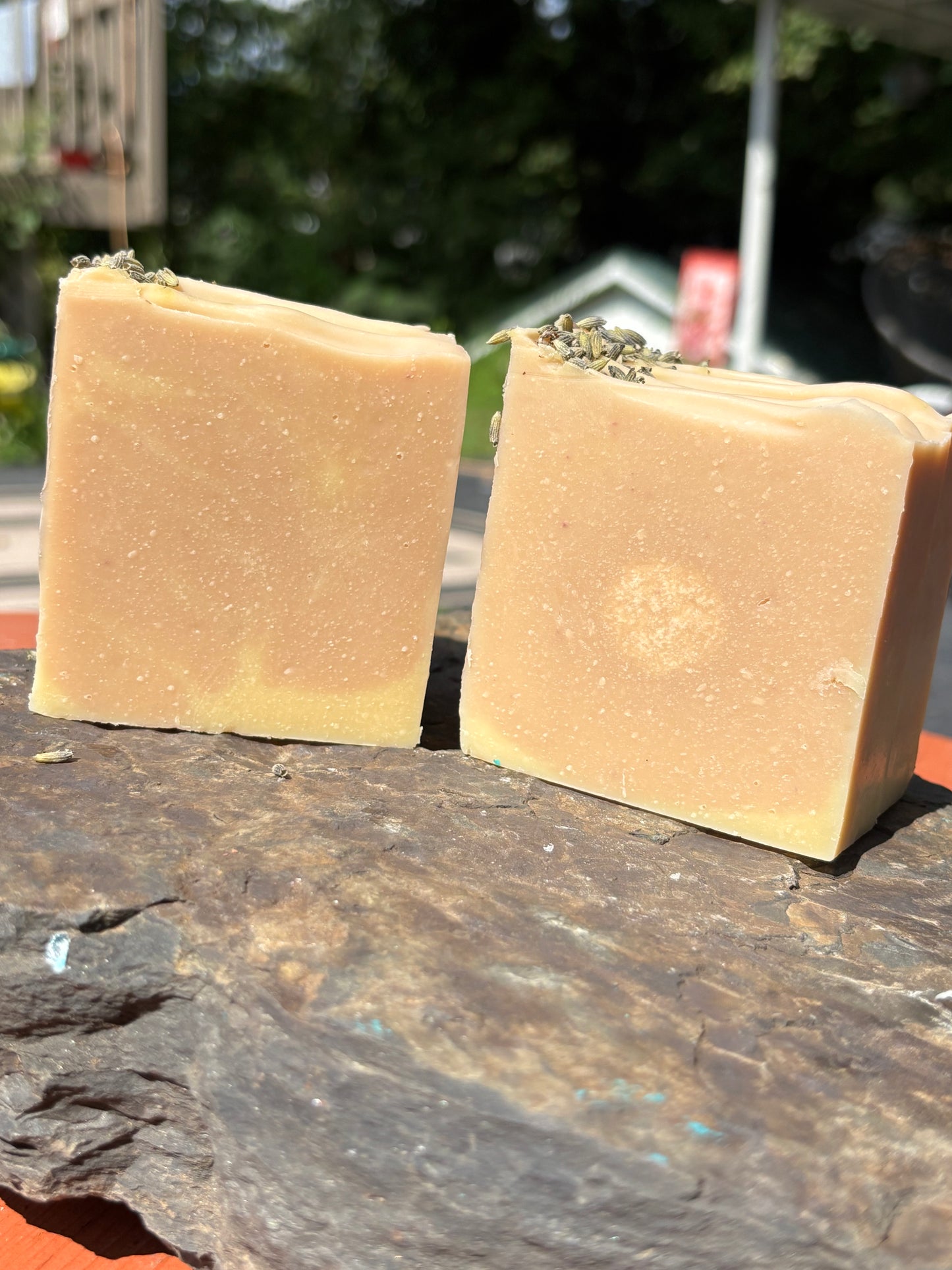 100% Natural Lavender Goat Milk & Grass FedTallow Soap.