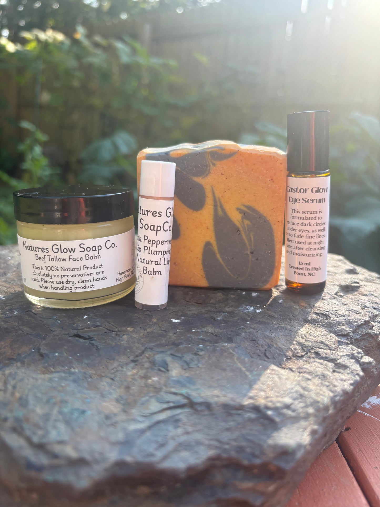 Acne Away Natural Skincare Routine for acne prone and sensitive skin.