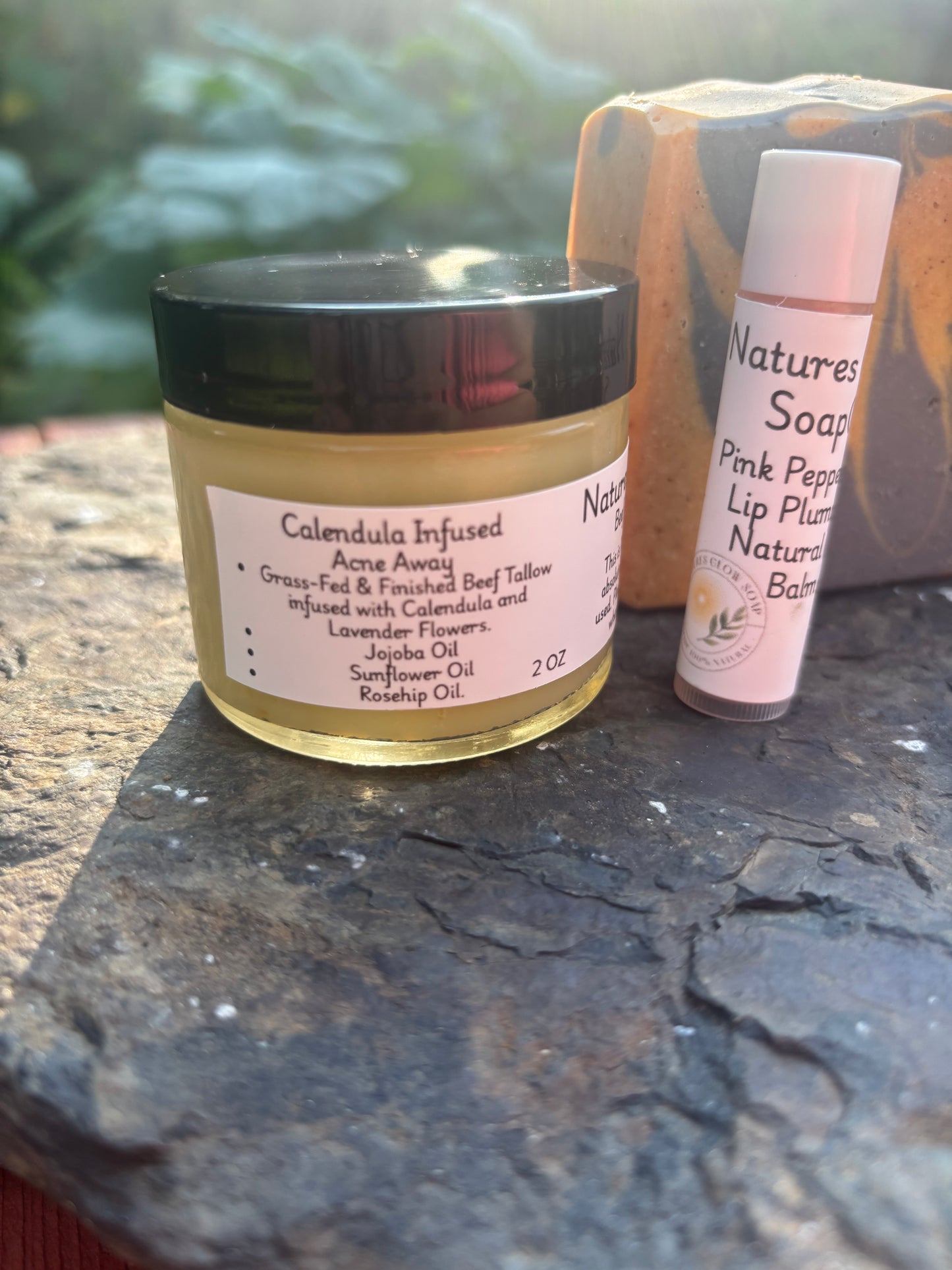 Acne Away Natural Skincare Routine for acne prone and sensitive skin.