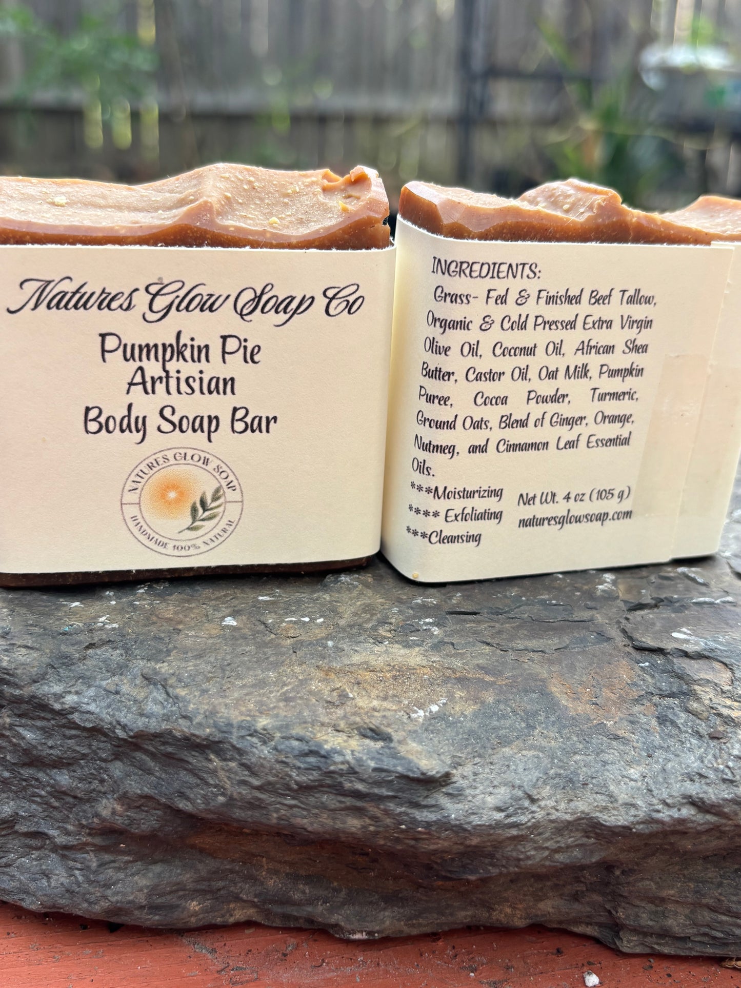 Pumpkin Pie and Oat Milk Artisian Body Bar