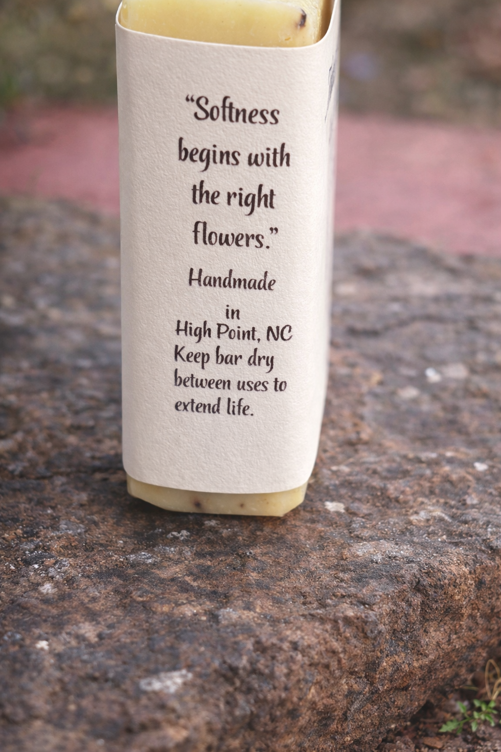 Calendula and Chamomile infused skin soothing body bar