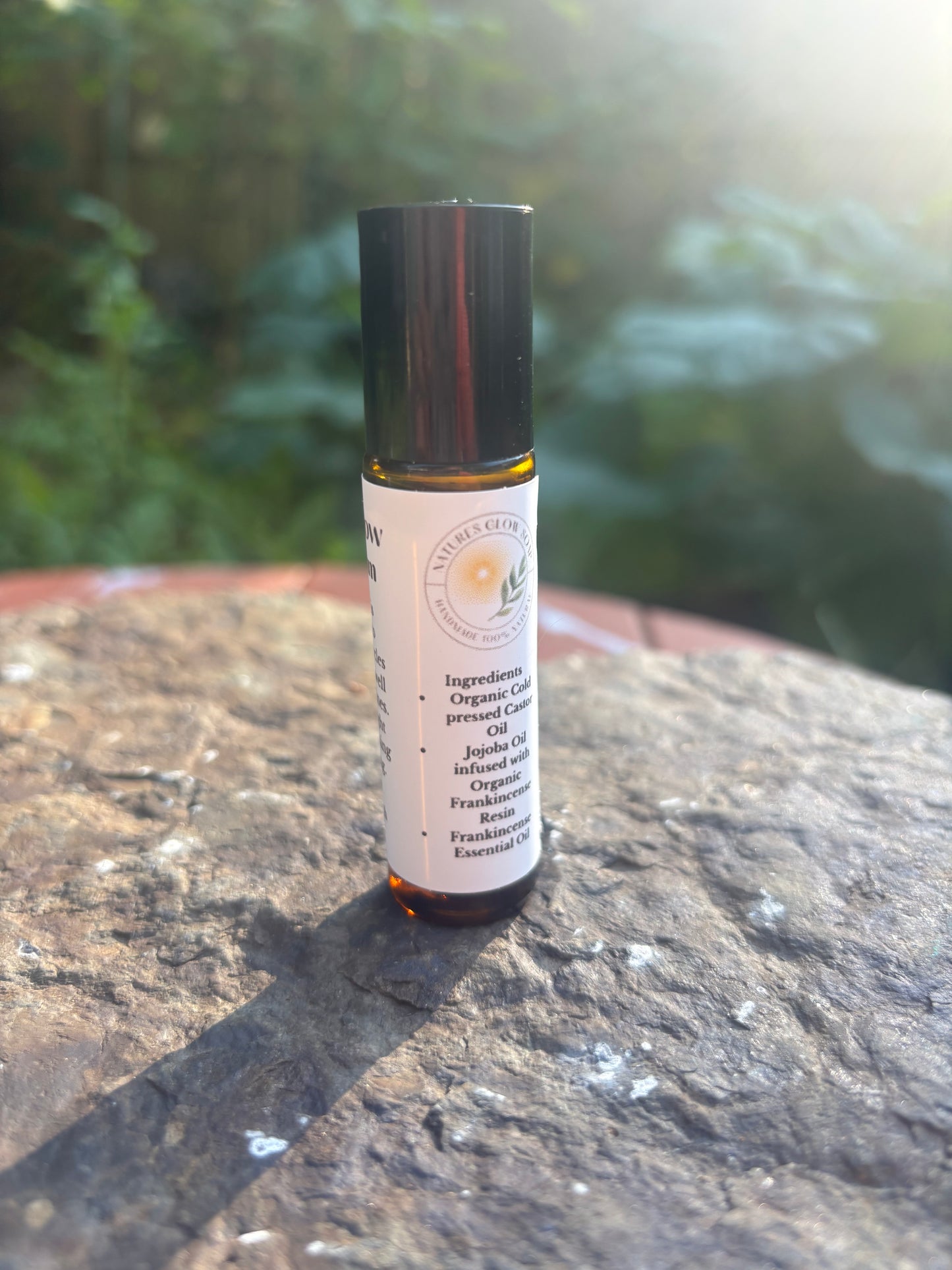 All Natural Castor Under Eye Glow. Castor & Frankincense Under Eye Serum – Roll-On Brightening & Revitalizing Formula