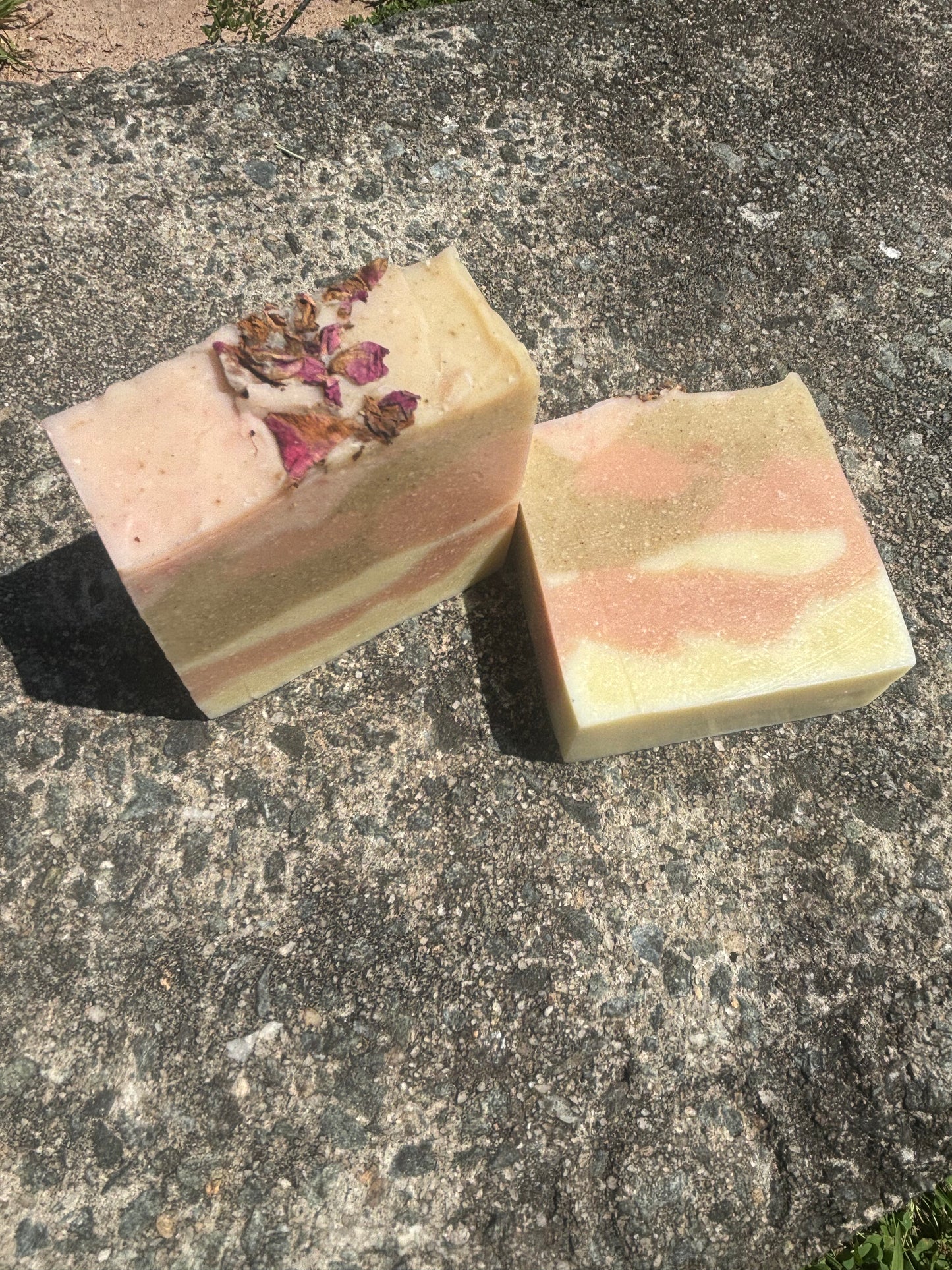 Rose Goats MIlk Soap Bar