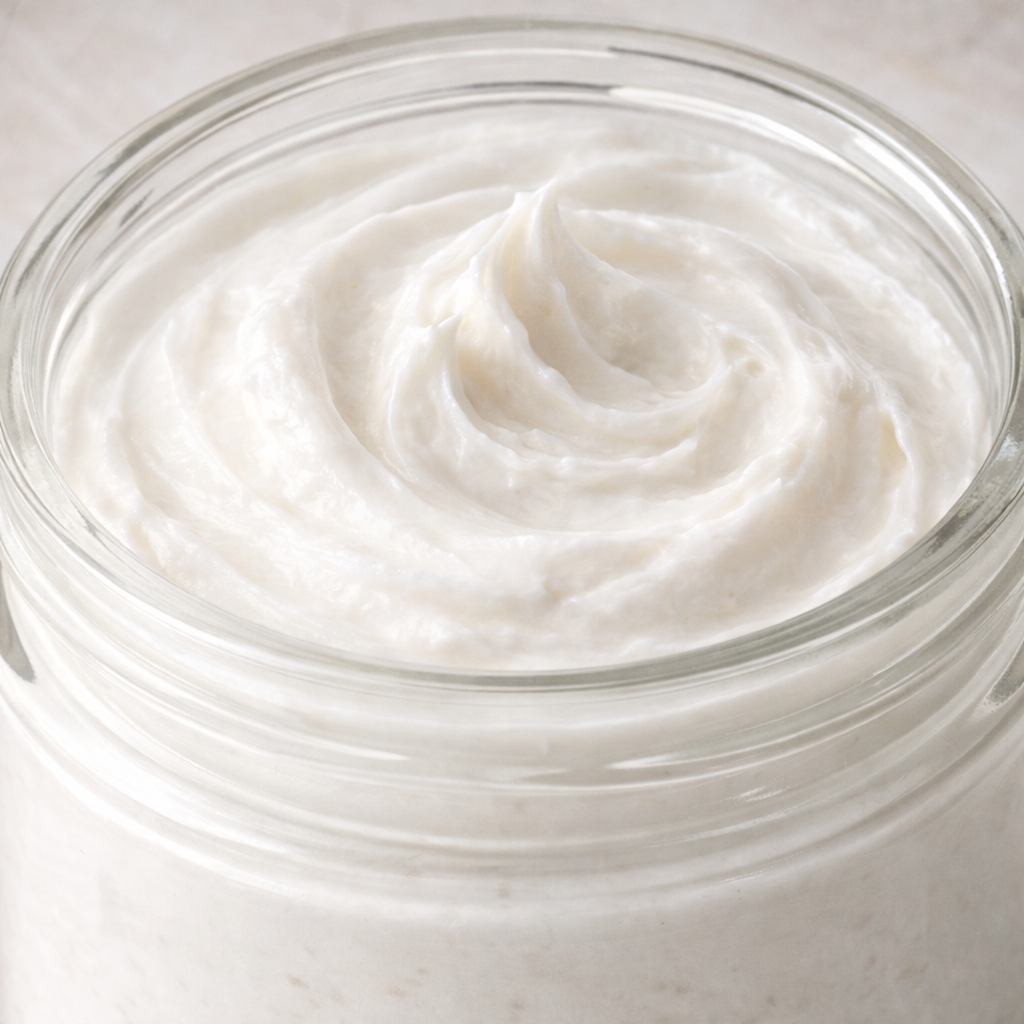 100% Natural  Organic Vanilla Bean Infused Grass Fed &Finished Beef Tallow Whipped Body Butter