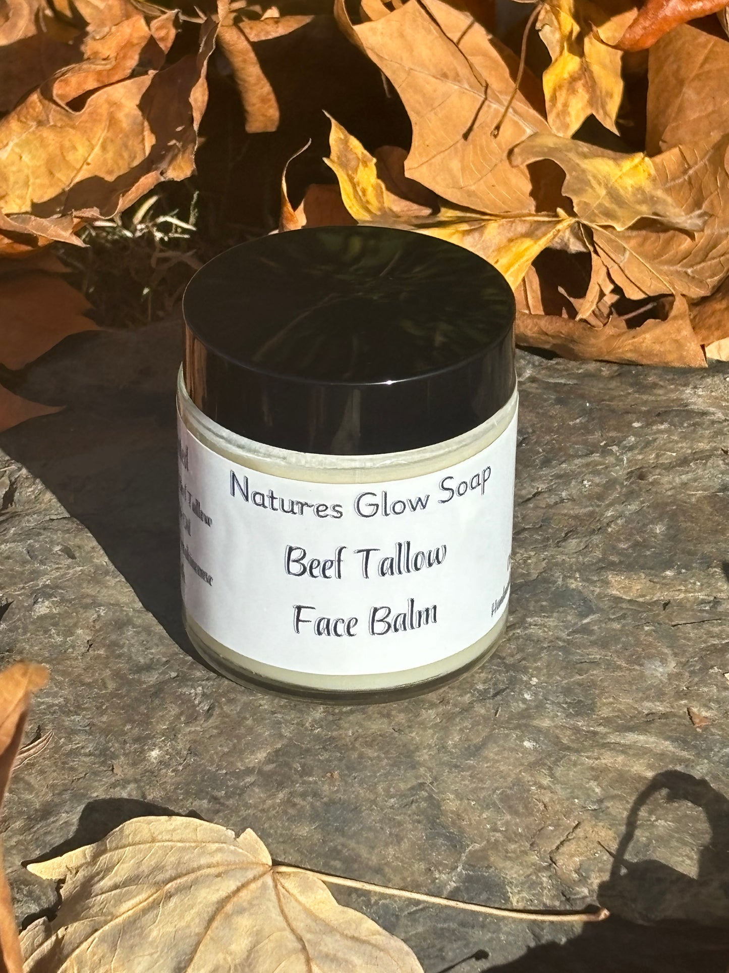 Natures Beef Tallow 2in1 Face Balm, moisturizer & oil cleanser